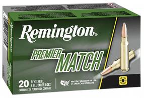 Remington Premier Match .223 Remington 77 Grain Sierra MatchKing Boat Tail Hollow Point - RM223R3 Remington Premier Match .223 Remington 77 Grain Sierra MatchKing Boat Tail Hollow Point - RM223R3