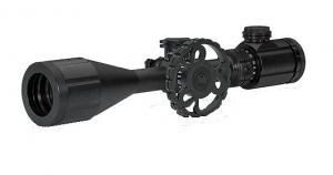 BSA Tactical Riflescope w/Illuminated Red Mil-Dot Reticle & Matte Black Finish - STS416X44IR