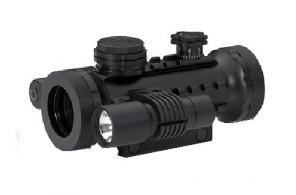 BSA Stealth Series Red Dot Flashlight & Laser w/Black Matte - STSRD30LL