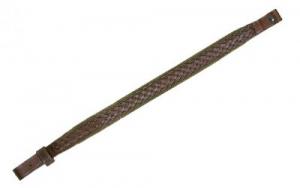 Allen Basket Weave Rifle Sling Brown/Green - 8372