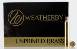 Weatherby Unprimed Cases 6.5-300 Wthby Mag Rifle Brass 20 Per Box - BRASS653