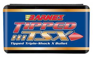 Barnes Bullets Tipped TSX 338Cal 160gr Flat Base 50/Box - 30424