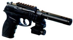 Crosman 18 Round .177 Cal. CO2 Pistol w/Black Finish - TACC11