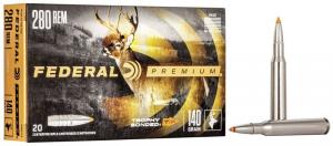 Federal Premium 280 Remington Trophy Bonded Tip - P280TT1