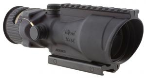 Trijicon 100012 ACOG Black Hardcoat Anodized 6x 48mm Illuminated Amber Chevron .223/5.56 BDC Reticle - 171