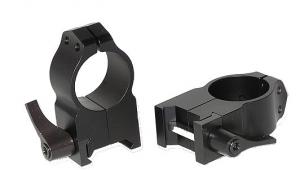 Redfield X-High Aluminum 4 Hole Rings w/Matte Black Finish