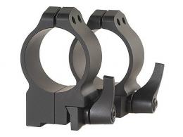 Warne 30MM High Matte Quick Detach Ruger 77 Rings - 15R7LM