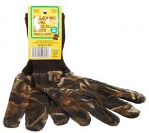 Hunters Specialties Mesh Net Dot Grip Max4 Camo Gloves - 04535