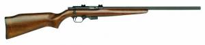 Mossberg & Sons 5 + 1 .17 HMR Bolt Action Rifle w/Blue Finish & Wood