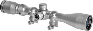 Barska Riflescope w/30/30 Reticle & Silver Finish