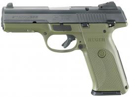 Ruger SR9 OD Green Frame Blue Slide 10+1 - 3311