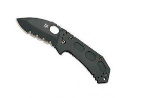 Kabar Fin Drop Point Folder Knife w/Serrated Edge - 5551