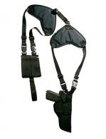 Bulldog Cases Black Shoulder Holster For Para Ordance/S&W/Ki