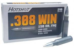 CIA HOTSHOT 308 150 FMJ 20/50 - AM2039 CIA HOTSHOT 308 150 FMJ 20/50 - AM2039