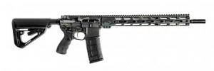 BCI 501001MCB Professional Semi-Automatic 5.56 NATO 16" 30+1 6 Position Black Synthetic w/Flared Cheek Welds MultiCam Receiver