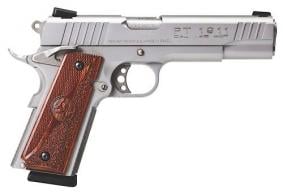 Taurus 8 + 1 Round 45 ACP w/Stainless Finish/Bulls Head Waln - 1191109BHW1