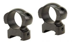 Weaver 1" High Matte Black Grandslam Rings - 49305 Weaver 1" High Matte Black Grandslam Rings - 49305