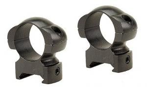 Weaver 1" Medium Matte Black Grandslam Rings - 49303