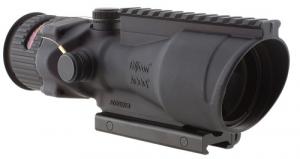 Trijicon 100006 ACOG Black Hardcoat Anodized 6x 48mm Illuminated Red Chevron 50 BMG Reticle - 171