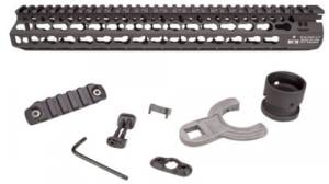 BCM KMR Alpha Handguard 13" Keymod Style Made of Aluminum with Black Anodized Finish for AR-15 - KMRA13556BK
