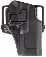 Blackhawk 410514BKR Serpa CQC OWB Size 14 Matte Black Polymer Belt Loop/Paddle Fits HK USP Right Hand - 528