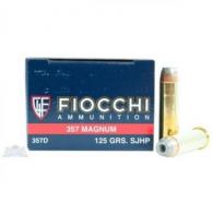 Fiocchi 357 Remington Mag 148 Grain Jacketed Hollow Point - 357EUS