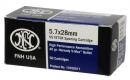 FN 5.7X28mm 40gr V-Max 50rd box FN 5.7X28mm 40gr V-Max 50rd box