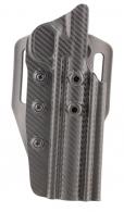 Tactical Solutions HOLBMH Trail-Lite High Ride OWB Black Carbon Fiber Thermoplastic Belt Slide Fits Browning Buck Mark Ambidextr - 813 Tactical Solutions HOLBMH Trail-Lite High Ride OWB Black Carbon Fiber Thermoplastic Belt Slide Fits Browning Buck Mark Ambidextr - 813