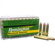 Remington .22 WMR 40gr Jacketed Hollow point 50rd box - R22M1 Remington .22 WMR 40gr Jacketed Hollow point 50rd box - R22M1