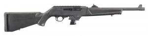Ruger PC Carbine 9mm, 16.1" Barrel, Black, 10 Rounds - 19101