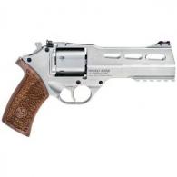 Chiappa Firearms Rhino 50DS Single/Double Action .357 MAG 5" 6 Walnut Chrome - 340223