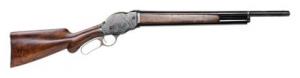 Chiappa Firearms 1887 Lever 12 GA 22" 2.75" Walnut Stock Color Case Hardene - 930000 Chiappa Firearms 1887 Lever 12 GA 22" 2.75" Walnut Stock Color Case Hardene - 930000