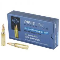PPU Standard Rifle Ammo, 6.8SPC, 115 Grain, Full Metal Jacket Boat Tail, 20 Round Box - PP68F PPU Standard Rifle Ammo, 6.8SPC, 115 Grain, Full Metal Jacket Boat Tail, 20 Round Box - PP68F