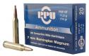 PPU Standard Rifle 7mm Rem Mag 174 gr Pointed Soft Point (PSP) 20 Bx/ 10 Cs - PP7RM2