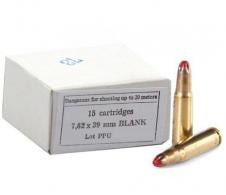 PPU Blank Ammo 7.62x39mm 15 Bx/ 96 Cs - PPB739 PPU Blank Ammo 7.62x39mm 15 Bx/ 96 Cs - PPB739