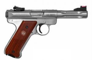 Ruger 10 + 1 Round 22 LR w/4.5" Barrel/FIber Optic Sights - 10132 Ruger 10 + 1 Round 22 LR w/4.5" Barrel/FIber Optic Sights - 10132