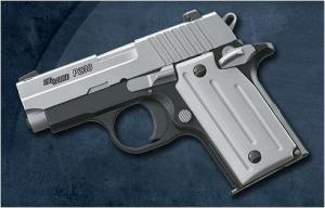 Sig Sauer 6 + 1 380 ACP w/Fixed Sights & Two Tone Finish