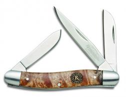 Remington Medium Sportsman Stockman Folding Knife w/Burl Woo - 19326