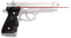 Crimson Trace Lasergrip Mil-Spec for Beretta M9A1 5mW Red Laser Sight - LG-402-M Crimson Trace Lasergrip Mil-Spec for Beretta M9A1 5mW Red Laser Sight - LG-402-M