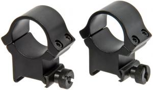 Redfield High Aluminum 4 Hole Rings w/Matte Black Finish - 47332