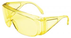 Howard Leight R01702 HL100 OTG Adult Amber Lens Polycarbonate Amber Frame - 281