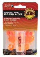 Howard Leight TrustFit Pod Corded Earplugs 28 dB Orange/Yellow 3 Pair - R02237