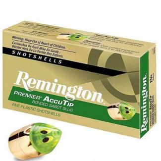 Remington Premier AccuTip  20 Ga Ammo  3" 260 Grain Sabot Slug 5rd box