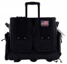 G*Outdoors Tactical Rolling Range Bag Black 1000D Nylon Teflon Coating