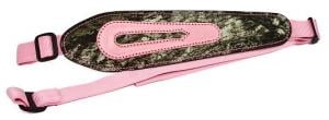 AA&E Leathercraft Mossy Oak Break Up/Pink Padded Sling AA&E Leathercraft Mossy Oak Break Up/Pink Padded Sling