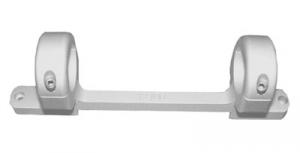 DNZ Products 1" High Silver Long Action Base/Rings/Remington - 13700