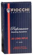 Fiocchi .22 LR 38 Grain Hollow Point - 22HPSUB Fiocchi .22 LR 38 Grain Hollow Point - 22HPSUB