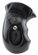 Pachmayr Renegade Laminate Revolver Grip Panels S&W J Frame Round Butt Smooth Wood Laminate Gray