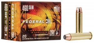 Federal Fusion SP 20RD 260gr 460 S&W - F460FS1 Federal Fusion SP 20RD 260gr 460 S&W - F460FS1
