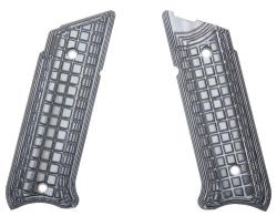 Pachmayr 61075 Tactical Grip Grappler Texture Black & Gray G10 Panels for Ruger MKIV - 34 Pachmayr 61075 Tactical Grip Grappler Texture Black & Gray G10 Panels for Ruger MKIV - 34